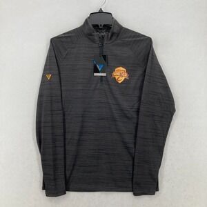 Levelwear Golf 1/4 Zip Pullover Mens Small Heather Black Cleveland Cavaliers